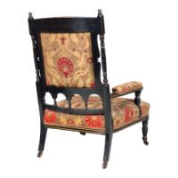 Bruce Talbert for Gillow and Co., attributed – Aesthetic Ebonised Armchair - Thumbnail 5