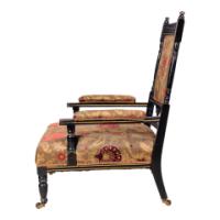Bruce Talbert for Gillow and Co., attributed – Aesthetic Ebonised Armchair - Thumbnail 8