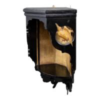 Aesthetic Movement Ebonized and Gilded Corner Wall Shelf c.1880 - Thumbnail 4