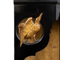Aesthetic Movement Ebonized and Gilded Corner Wall Shelf c.1880 - Thumbnail 5