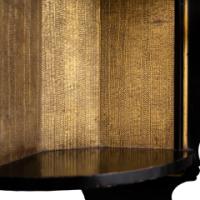 Aesthetic Movement Ebonized and Gilded Corner Wall Shelf c.1880 - Thumbnail 7