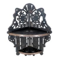 Dr C. Dresser Attributed for Kenrick – Aesthetic Movement Cast Iron Corner Shelf - Thumbnail 6