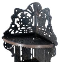 Dr C. Dresser Attributed for Kenrick – Aesthetic Movement Cast Iron Corner Shelf - Thumbnail 8