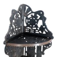 Dr C. Dresser Attributed for Kenrick – Aesthetic Movement Cast Iron Corner Shelf - Thumbnail 9