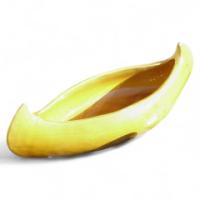 C. H. Branham for Liberty and Co – Art Nouveau Yellow Canoe-Form Planter