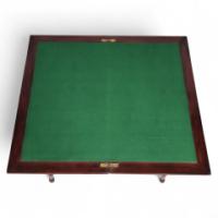 Liberty & Co – Anglo-Moorish Arts and Crafts Walnut Fold-Over Games Table - Thumbnail 12