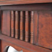 Liberty & Co – Anglo-Moorish Arts and Crafts Walnut Fold-Over Games Table - Thumbnail 17