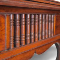 Liberty & Co – Anglo-Moorish Arts and Crafts Walnut Fold-Over Games Table - Thumbnail 16