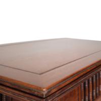 Liberty & Co – Anglo-Moorish Arts and Crafts Walnut Fold-Over Games Table - Thumbnail 18
