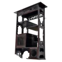 Heals & Son. An Anglo-japanese Aesthetic Movement Set of Ebonized Wall Shelves - Thumbnail 3