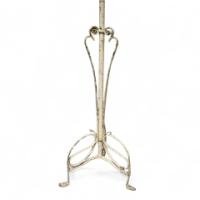Birmingham Guild of Handicraft. A Very Stylish Hand Wrought Iron Standard Lamp