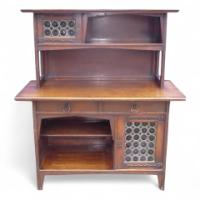 Liberty & Co., a Top Quality 1/4 Sawn Oak Arts and Crafts Sideboard