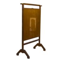 E. W. Godwin Style. An Anglo-Japanese Fire Screen with a Japanese Silk Embroidery - Thumbnail 4