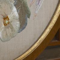 E. W. Godwin Style. An Anglo-Japanese Fire Screen with a Japanese Silk Embroidery - Thumbnail 14