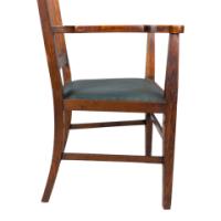 Liberty and Co, Attributed – Arts and Crafts Oak Armchair with Inlaid Crown - Thumbnail 18