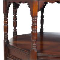 C. Hindley and Sons – Aesthetic Movement Walnut Octagonal Side Table - Thumbnail 14