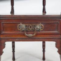 C. Hindley and Sons – Aesthetic Movement Walnut Octagonal Side Table - Thumbnail 16