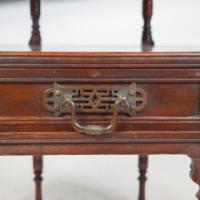 C. Hindley and Sons – Aesthetic Movement Walnut Octagonal Side Table - Thumbnail 18