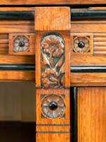 Charles Bevan for Marsh, Jones and Cribb – Aesthetic Movement Oak Bookcase - Thumbnail 17