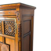 Charles Bevan for Marsh, Jones and Cribb – Aesthetic Movement Oak Bookcase - Thumbnail 14