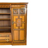 Charles Bevan for Marsh, Jones and Cribb – Aesthetic Movement Oak Bookcase - Thumbnail 12