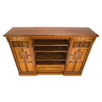 Charles Bevan for Marsh, Jones and Cribb – Aesthetic Movement Oak Bookcase - Thumbnail 31