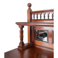 W. Walker and Sons – Pair of Aesthetic Movement Walnut Serving Buffets - Thumbnail 5