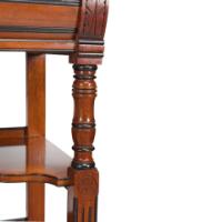 W. Walker and Sons – Pair of Aesthetic Movement Walnut Serving Buffets - Thumbnail 12