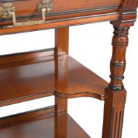 W. Walker and Sons – Pair of Aesthetic Movement Walnut Serving Buffets - Thumbnail 14