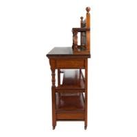 W. Walker and Sons – Pair of Aesthetic Movement Walnut Serving Buffets - Thumbnail 20