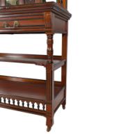 W. Walker and Sons – Pair of Aesthetic Movement Walnut Serving Buffets - Thumbnail 43