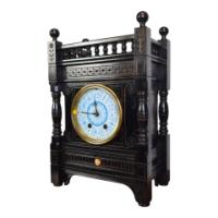 Bruce Talbert for Gillow and Co. – Aesthetic Movement Ebonised Mantel Clock - Thumbnail 3