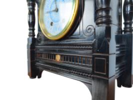 Bruce Talbert for Gillow and Co. – Aesthetic Movement Ebonised Mantel Clock - Thumbnail 13