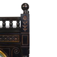 Bruce Talbert for Gillow and Co. – Aesthetic Movement Ebonised Mantel Clock - Thumbnail 5