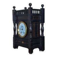 Bruce Talbert for Gillow and Co. – Aesthetic Movement Ebonised Mantel Clock - Thumbnail 12