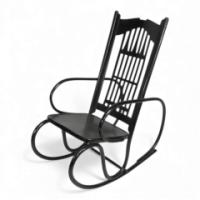 Gustav Siegel for J & J Kohn. A Stylish Bentwood Rocker