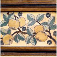 E. W. Godwin Style Of, Anglo-Japanese Oak Hallstand with Songbirds on Blossoms - Thumbnail 12