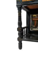 Gillow and Co. – Aesthetic Movement Side Cabinet with Painted Floral Panels - Thumbnail 19