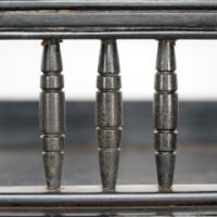 Gillow and Co. – Aesthetic Movement Side Cabinet with Painted Floral Panels - Thumbnail 10