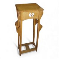 An Oak Arts and Crafts Stickstand