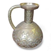 WMF c.1910 Art Nouveau Brass Jug