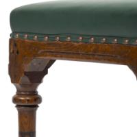 Charles Bevan for Marsh & Jones. Gothic Revival Side Chair with Chamfered Edges - Thumbnail 11
