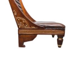 Christopher Dresser for Art Furniture Alliance – Aesthetic Movement Low Chair - Thumbnail 16