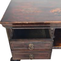 Daniel Cottier – Aesthetic Movement Painted Egyptian Revival Side Cabinet/Desk with Drawers - Thumbnail 14