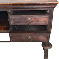 Daniel Cottier – Aesthetic Movement Painted Egyptian Revival Side Cabinet/Desk with Drawers - Thumbnail 13