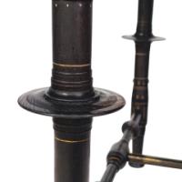 Daniel Cottier – Aesthetic Movement Painted Egyptian Revival Side Cabinet/Desk with Drawers - Thumbnail 19