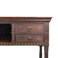 Daniel Cottier – Aesthetic Movement Painted Egyptian Revival Side Cabinet/Desk with Drawers - Thumbnail 9