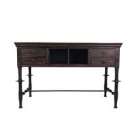 Daniel Cottier – Aesthetic Movement Painted Egyptian Revival Side Cabinet/Desk with Drawers - Thumbnail 2