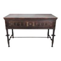 Daniel Cottier – Aesthetic Movement Painted Egyptian Revival Side Cabinet/Desk with Drawers - Thumbnail 26