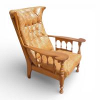 A Good Quality Arts & Crafts Oak Armchair